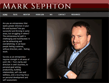 Tablet Screenshot of marksephton.com